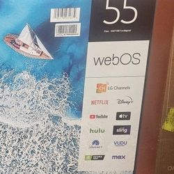 55" LG UHD AI THINQ SMART TV