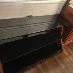 Glass TV Stand 