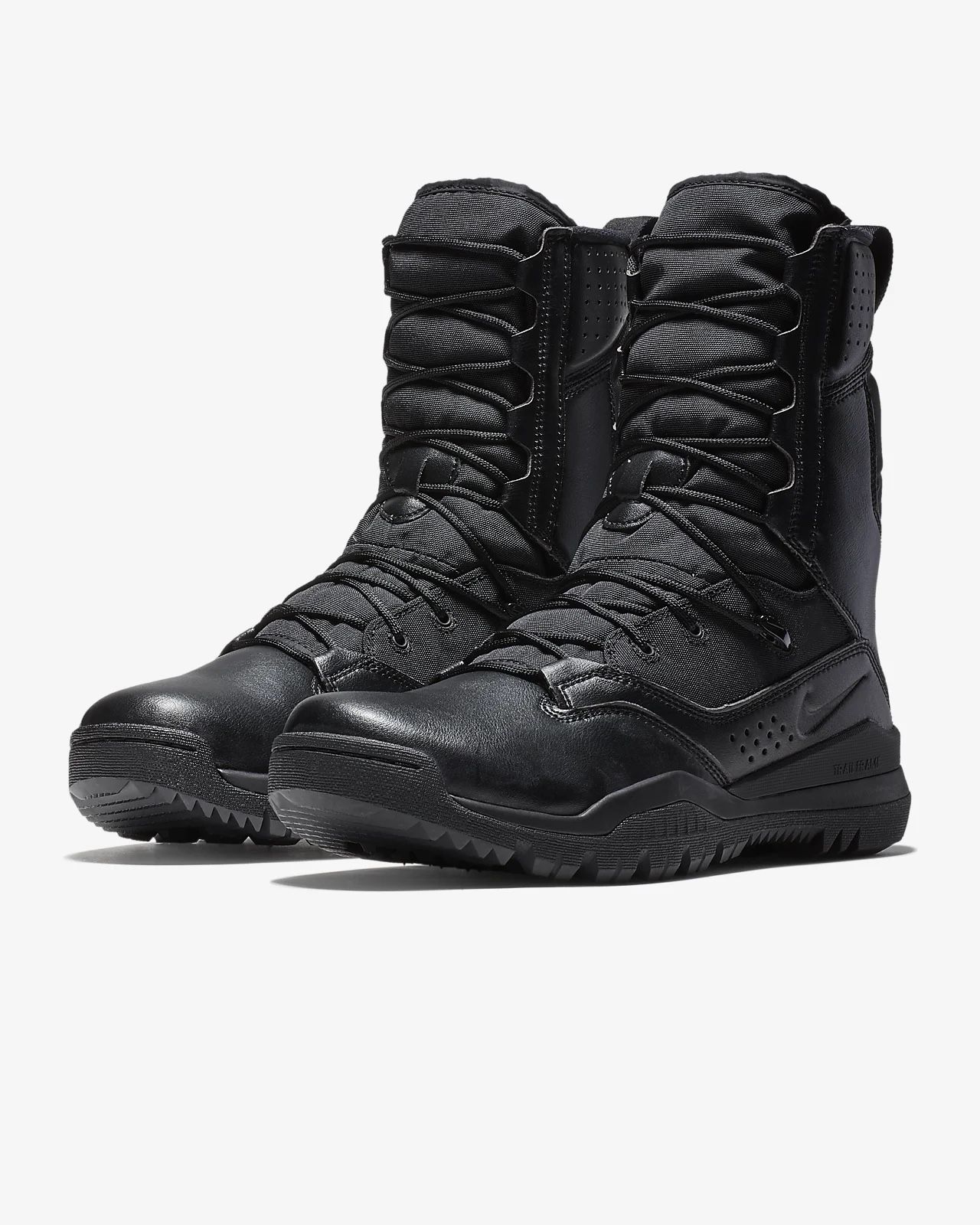 Nike SFB Field 2 8" Triple Black Leather AO7507-001 sz 12.5 Combat Military Boot