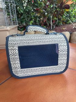 Small Pet Animal Cloth Transport Carrier - Hamster/hedgehog