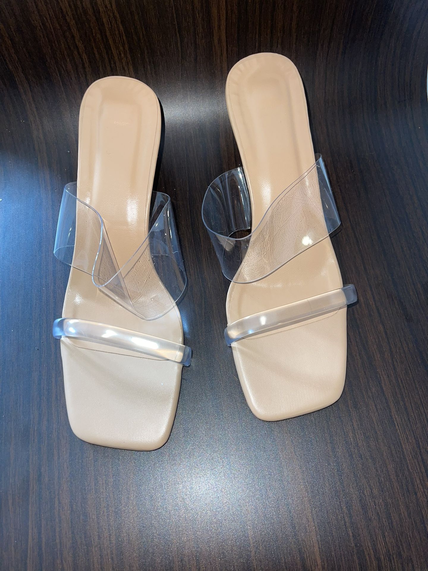 Clear Heels Sandals