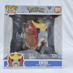 Entei Funko Pop! 10” SDCC 2025 Convention Exclusive Pokemon