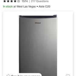 Whirlpool Mini Fridge