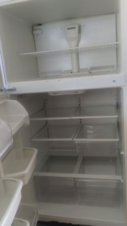 White fridge