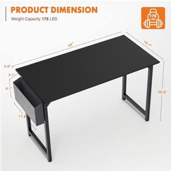 Rustic Wood Desk And chair