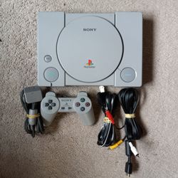 Sony Playstation One Ps1 Game System 