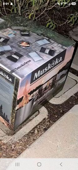 Muskoka smokeless firebowl /pit New in box