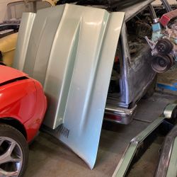 1977 Chevy Malibu Hood With Scoop