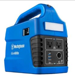 Westinghouse 600-Rated/1200-Peak Watt Camping/RV Power Station 600 -Watts Portable Power Station
