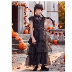 Wednesday Iconic Dance Ruffle Dress