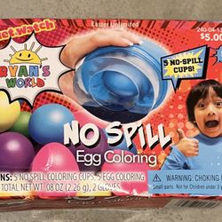 Ryan’s World No Spill Easter Egg Coloring Kit 