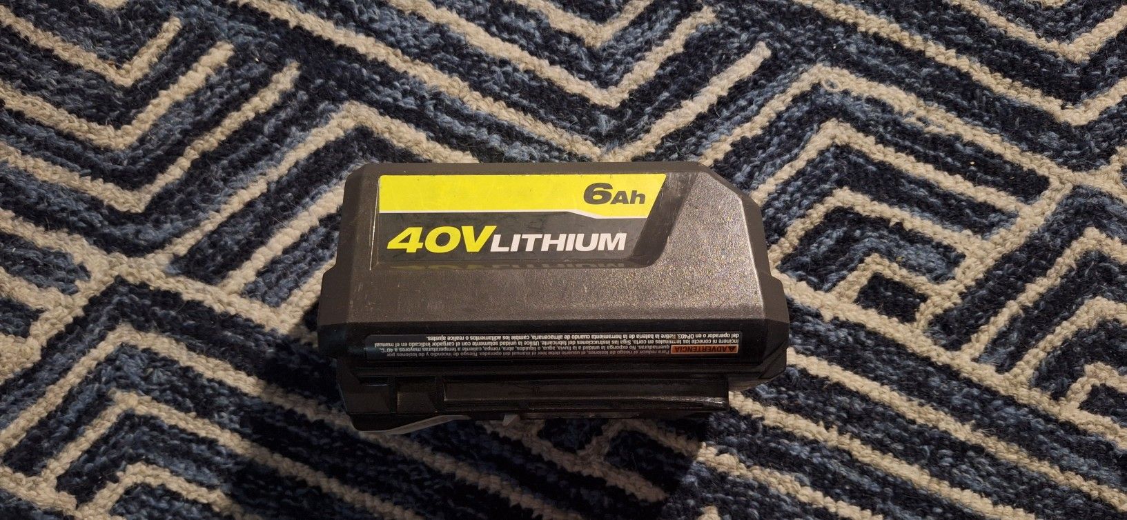 Ryobi 40v Lithium Battery 6ah