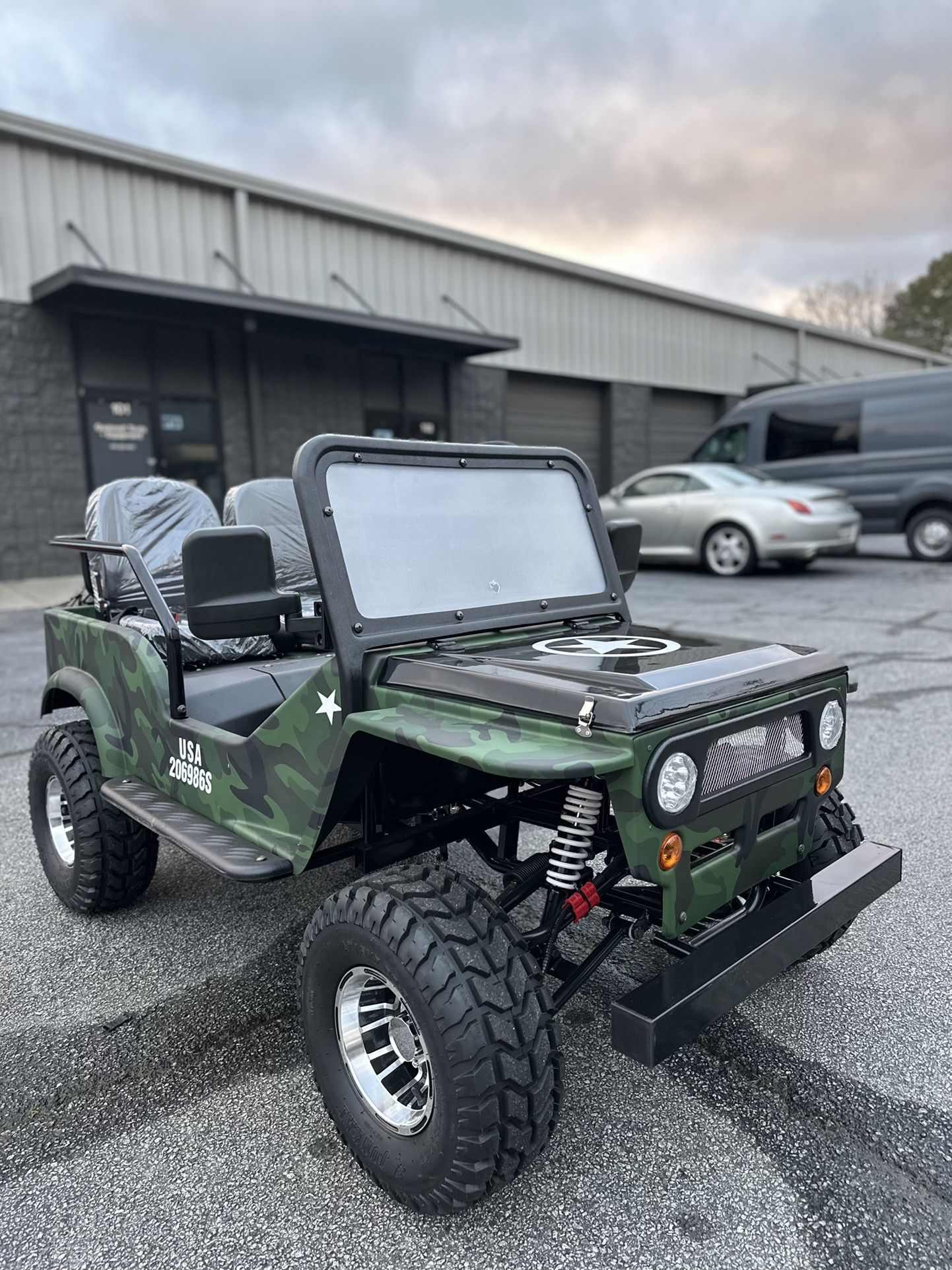 Mini Jeep Wrangler 2025 Gas Powered 150cc