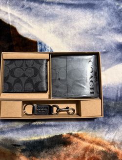 Coach Men Wallet Set