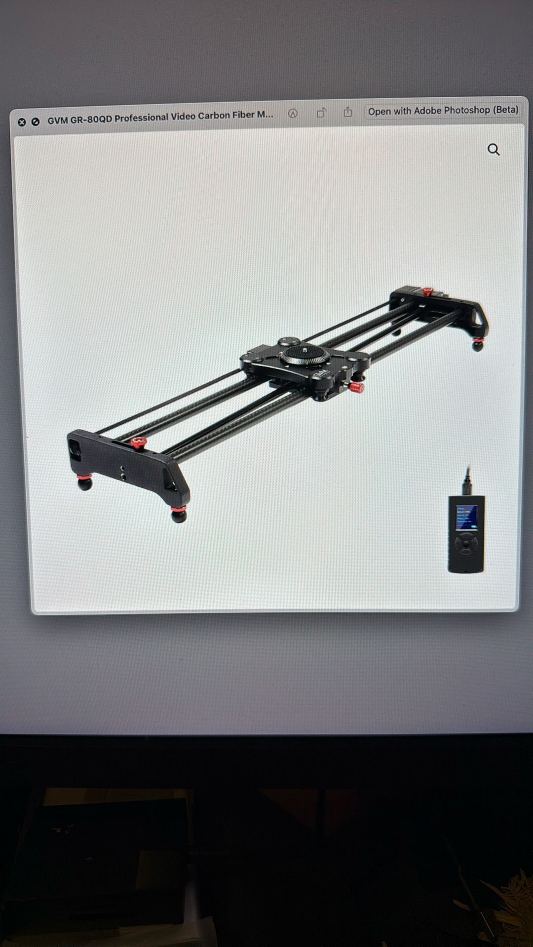 * GVM Professional Video Carbon Fiber Motorized Camera Slider (32")