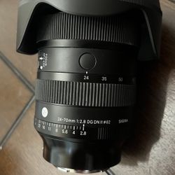 Sigma 24-70mm 2.8 Lens