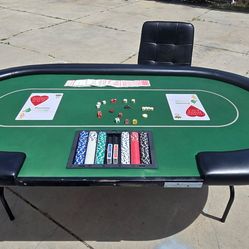Table for play cards