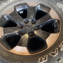 Dodge Ram Rims And Tires Size 275/70/18