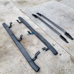 Toyota 4Runner Running Board Rails & Roof Rack Rails