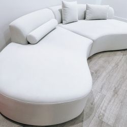 Curved Sectional Sofa (Accepting Offers)