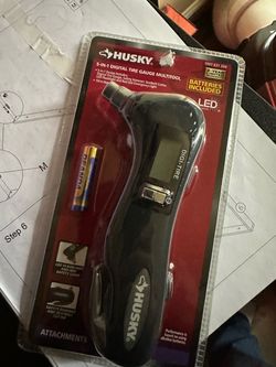 Husky 5-1 Tire Gauge and multi tool
