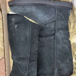 Black Tall Ugg boots