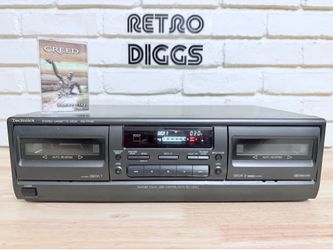 Vintage Technics RS-TR180 Cassette Deck (New Belts)