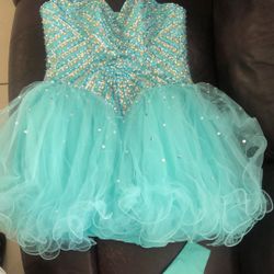 Glitter Sequence Dress Short 