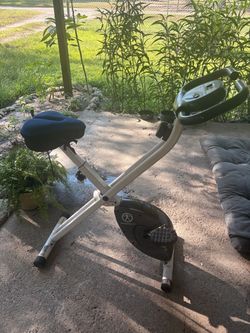 Marcy folding exercise bike
