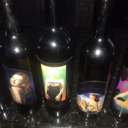 Vintage Playboy Wine Bottles
