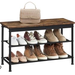 Shoe Rack Bench for Entryway
