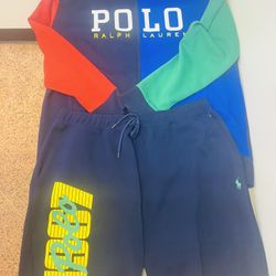 Polo Ralph Lauren Colorblock Track Jacket Set