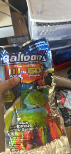 Water balloons
