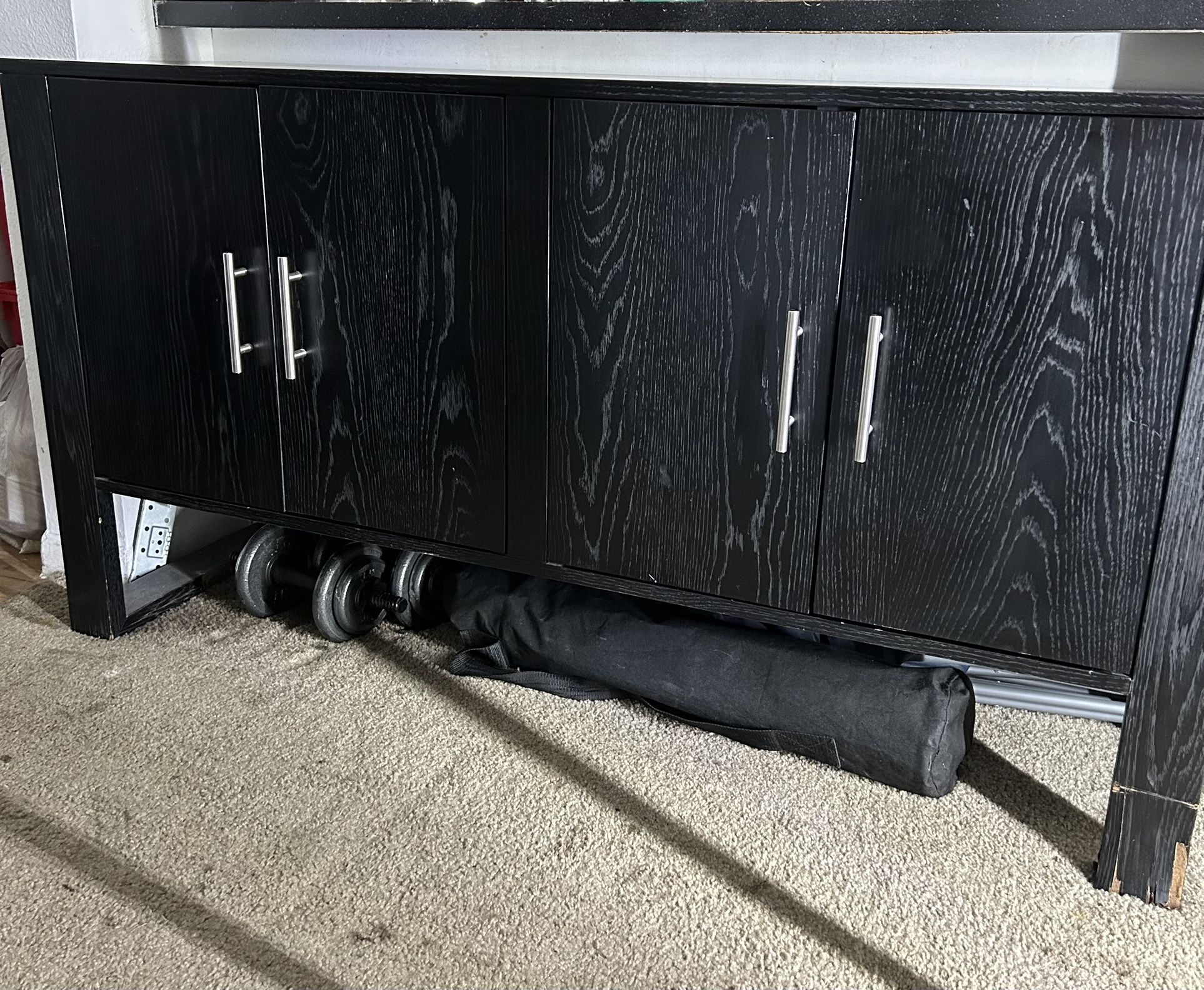 Black Cabinet 60 Inch