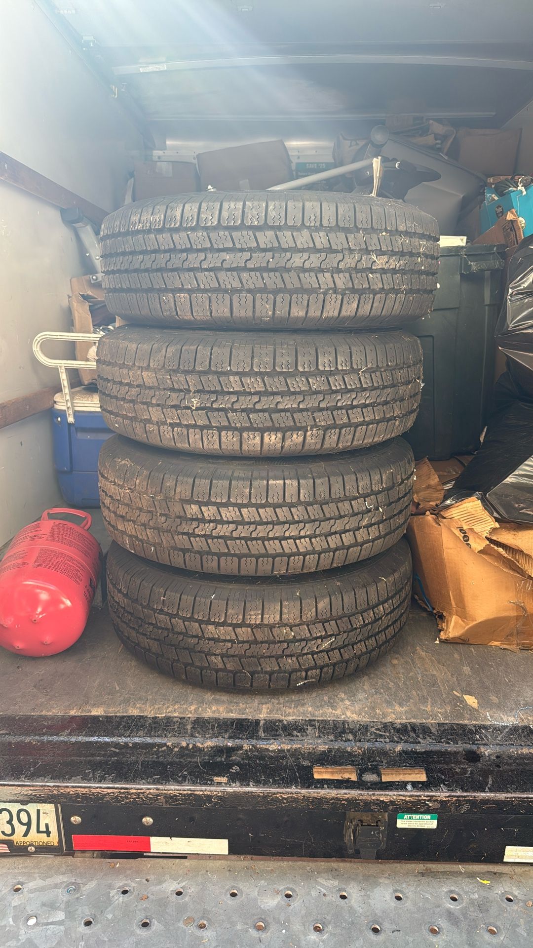 Brand new tires and rims