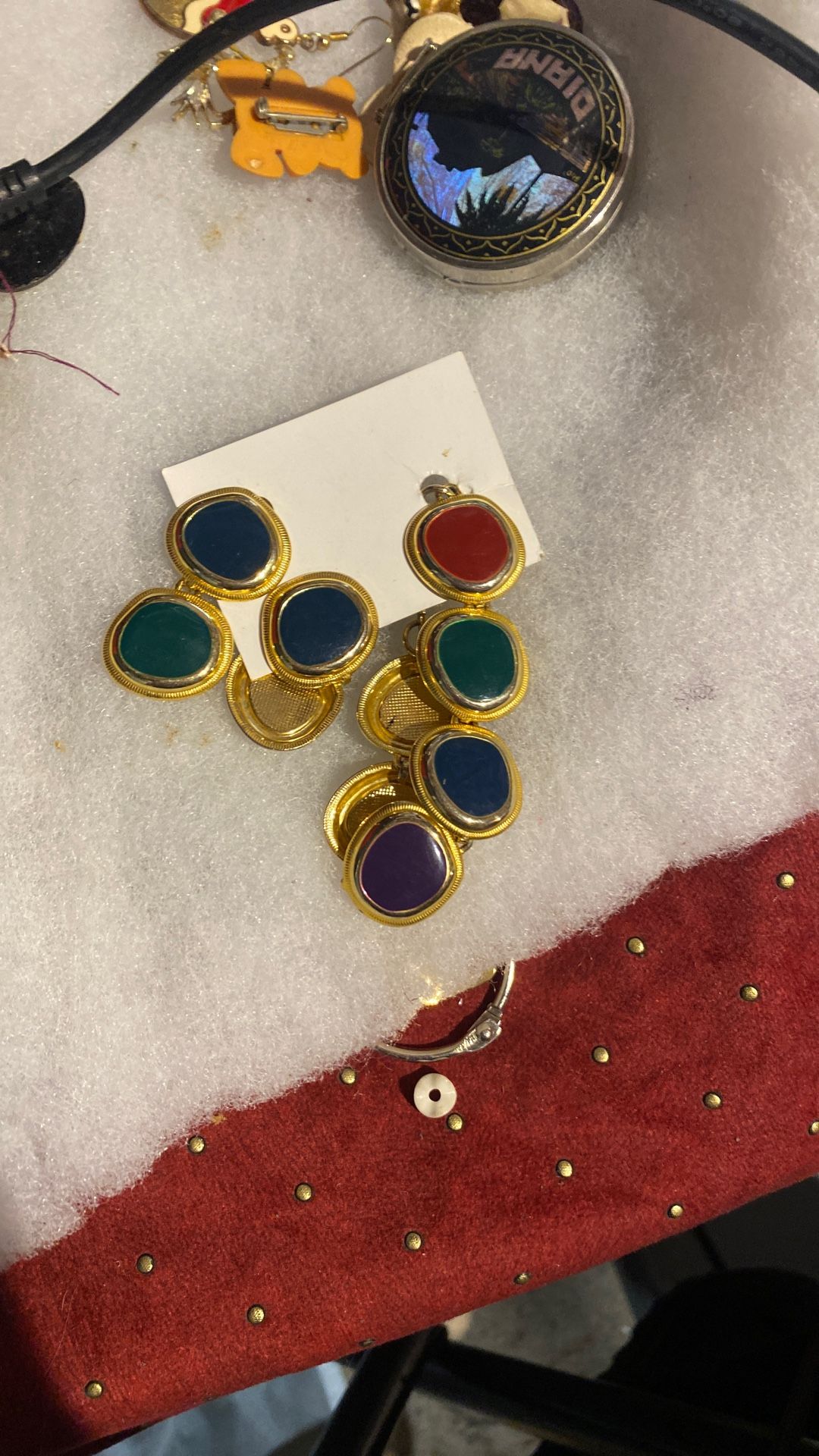 Vintage Bracelet And Earrings