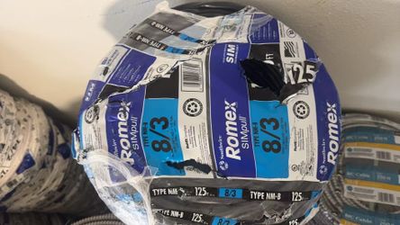 Brand New Romex 8/3 125ft Wire - $280 FIRM