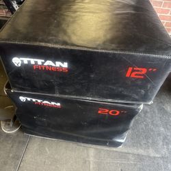 Titan 20” And 12” Plyo Boxes 