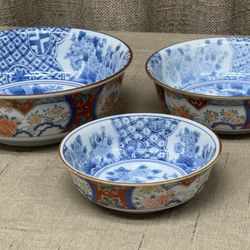Porcelain Bowl Set of 3