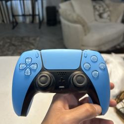 Stock Blue PS5 Controller