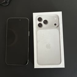 Iphone 17 pro max silver 1TB