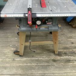 10 Inch Crafting Table Saw With Steel Stand this 10 inch table saw comes equipped with a nice carbide blade as an extra feature