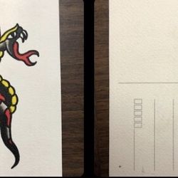Hand Printed Postcards 