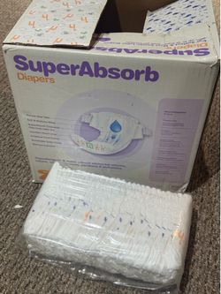 Super Absorb Diaper (packs not whole box)