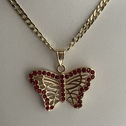 butterfly necklace 
