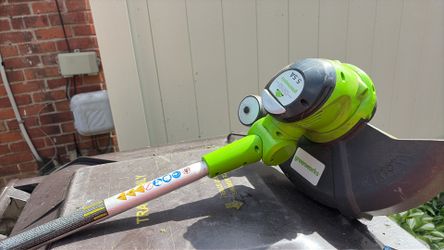 Green works electric weed wacker