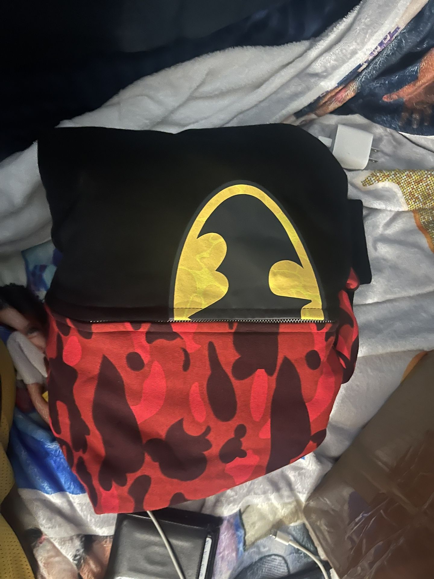 BAPE × DC Batman Split Color Camo Hoodie “RARE”