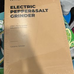 Electric Salt & Pepper Grinder – Modern Set