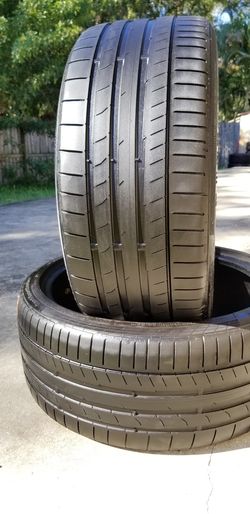 235/35/19 CONTINENTAL SPORT CONTACT 97% TREAD