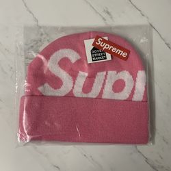 Supreme Pink Beanie